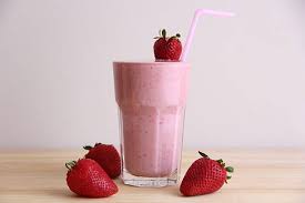 Malteada de Fresa